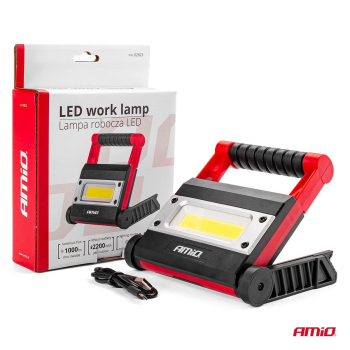 Lampa robocza LED WT13 halogen naświetlacz AMIO-02-51493