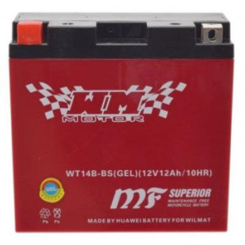 AKUMULATOR YT14B-BS (GEL) WM MOTOR 12 VOLT