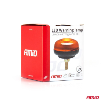 Lampa ostrzegawcza mini kogut 18 LED śruba R65 R10-51758