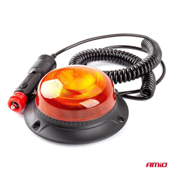 Lampa ostrzegawcza mini kogut 18 LED magnes niska -51771