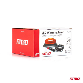 Lampa ostrzegawcza mini kogut 18 LED magnes niska -51776