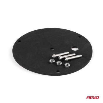 Lampa ostrzegawcza mini kogut 18 LED śruby niska R-51789