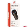 Ładowarka samochodowa aluminiowa PCH PRO-08 USB-C+-51989
