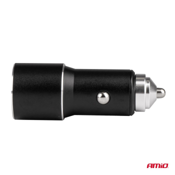 Ładowarka samochodowa aluminiowa PCH PRO-08 USB-C+-51987