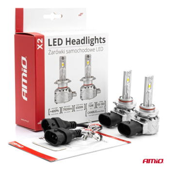 Żarówki samochodowe LED X2 Series AMiO HB4 9006 AM-52106