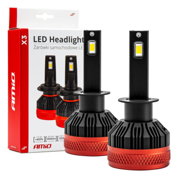 Żarówki samochodowe LED seria X3 H1 6500K Canbus A