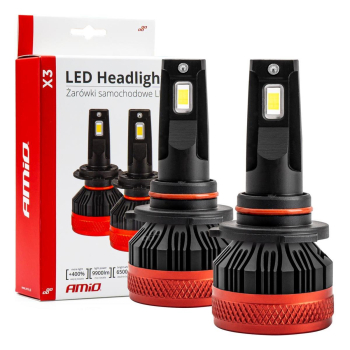 Żarówki samochodowe LED seria X3 HB4 9006 6500K Ca