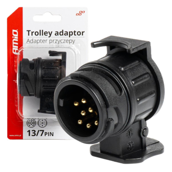 Przejściówka adapter redukcja gniazda 13/7 AMIO-03