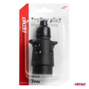 Wtyk wtyczka przyczepy plastikowa 7 PIN AMIO-03215-52816