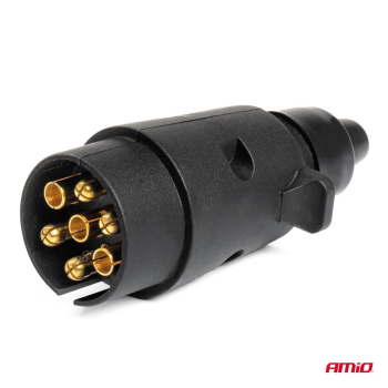 Wtyk wtyczka przyczepy plastikowa 7 PIN AMIO-03215-52818
