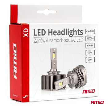 Żarówki żarniki LED AMiO XD D5S AMIO-03314-53362