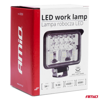 Lampa robocza LED szperacz AWL39 18 LED 12V 24V AM-53494