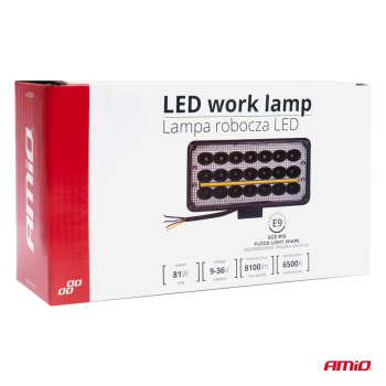 Lampa robocza LED szperacz AWL43 27 LED 81W 12V 24-53520