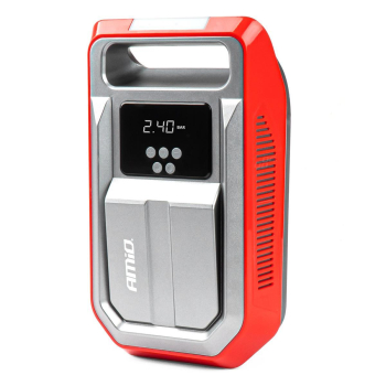 Kompresor samochodowy cyfrowy pompka 12V LED LCD A