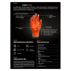 Rękawice nitrylowe Mercator GoGrip Orange 50 sztuk-54168