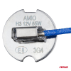 Żarówka halogenowa H3 12V 55W 1szt. blister AMIO-0-54449