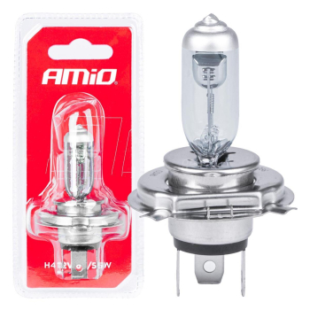 Żarówka halogenowa H4 12V 60/55W 1szt. blister AMI