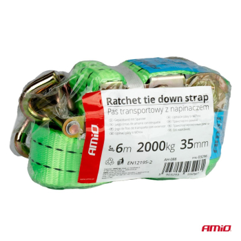 Pas transportowy z napinaczem 2000kg 38mm 6m AMIO--54633