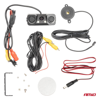 Kamera cofania z czujnikami parkowania 2w1 HD-602 -54821