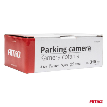 Kamera cofania parkowania HD-310 LED 12v 720p AMIO-54835