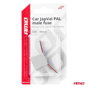 Bezpiecznik samochodowy JAPVAL PAL męski 48mm 120A-54992