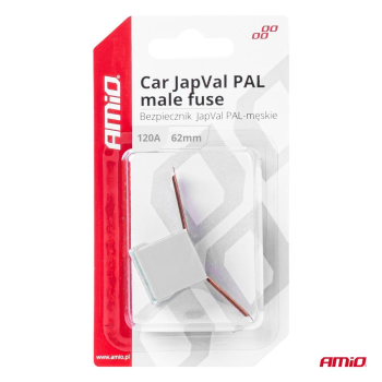 Bezpiecznik samochodowy JAPVAL PAL męski 62mm 120A-55020