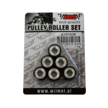 ROLKI WARIATORA 15,5X19 7,5,0G
