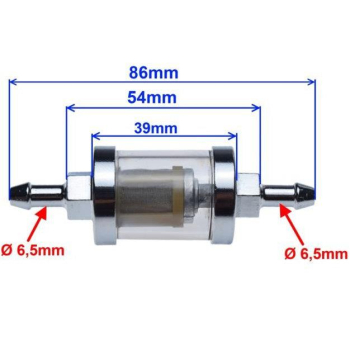 FILTR PALIWA METAL CHROM-64606