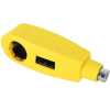 Kłódka OXFORD kolor żółty LeverLock (Yellow)-64778