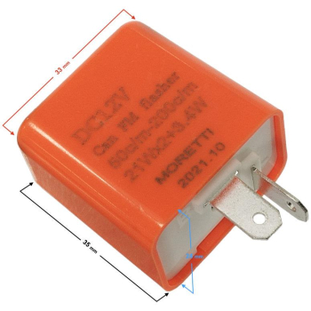 Przerywacz kierunkowskazów LED 2pin 12V-6524