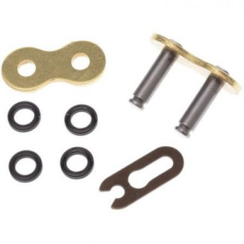ZAPINKA ŁAŃCUCHA 520 X-RING ZŁOTA MOTOCHAIN