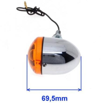 KIERUNKOWSKAZ CHROM BULLET WSPORNIK 8mm-65598