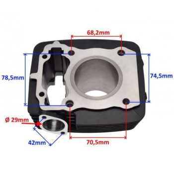 CYLINDER 57,30 DO JUNAK M12 KPL-6599