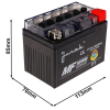 AKUMULATOR JUNAK YTX4L-BS (GEL) 113*70*85-66269