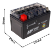 AKUMULATOR JUNAK YTX7A-BS (GEL) 150*87*94-66288