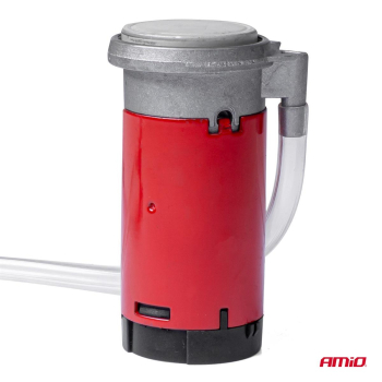 Klakson sygnał dźwiękowy fanfara chrom 12V AMIO-03-66256