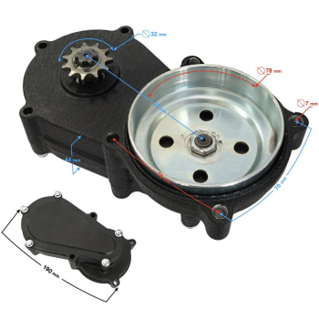 Pokrywa silnika napędu do mini ATV / pocket przekł-6652