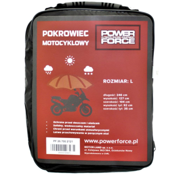 POKROWIEC MOTOCYKLOWY POWER FORCE ROZMIAR L-67582