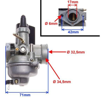 GAŹNIK DO HONDA DIO-67585