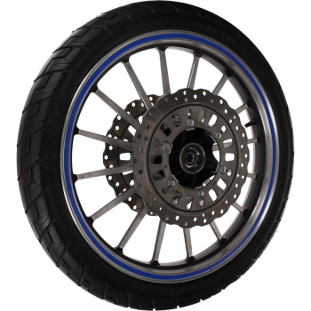 NAKLEJKI ODBLASKOWE NA KOŁA BLUE-6807