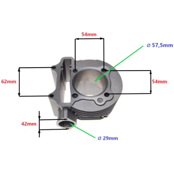 Cylinder Żeliwny Power Force Basic Kymco Agility -69510
