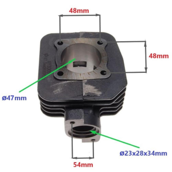 Cylinder Żeliwny Power Force Peugeot Ludix Vivacit-69515