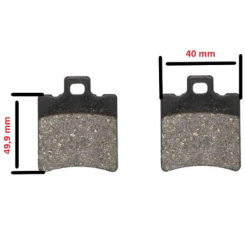 Klocki Hamulcowe Power Force 40x49,9x7 Mm -69552