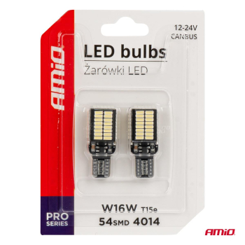 Żarówki LED CANBUS PRO series T15e W16W 54x4014 SM-69618