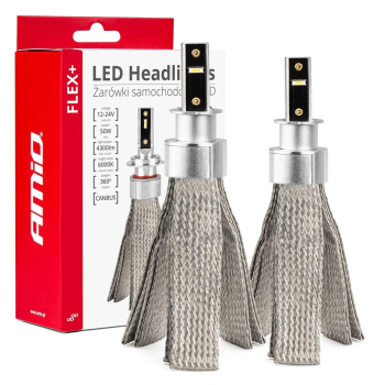 Żarówki samochodowe LED seria FLEX+ H3 6000K 12V 2