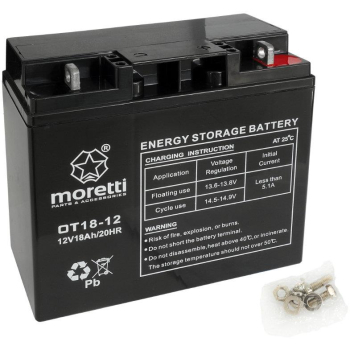 Akumulator Moretti (Gel) OT 12V/18AH do kosiarki-6988
