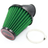Filtr Powietrza Stożkowy Power Force Zielony 38mm