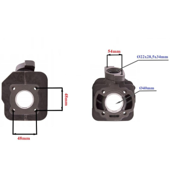 Cylinder Żeliwny Power Force Peugeot Buxy Speedfig-70001