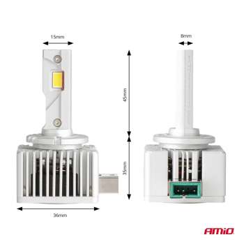 Żarówki samochodowe LED D-Basic D3S D8S 6000K canb-70066