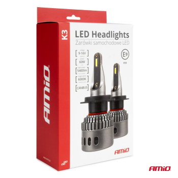 Żarówki samochodowe LED seria K3 H1 12V 6000K Canb-70283